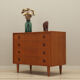 Commode en teck, design danois, années 1970, Danemark