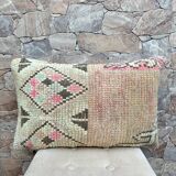 Magnifique coussin Kilim berbère vintage du Maroc