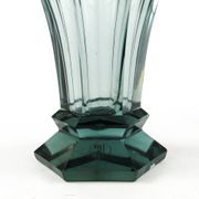 Vase, Art Deco, crystal, Moser, Czechoslovakia, 1930s