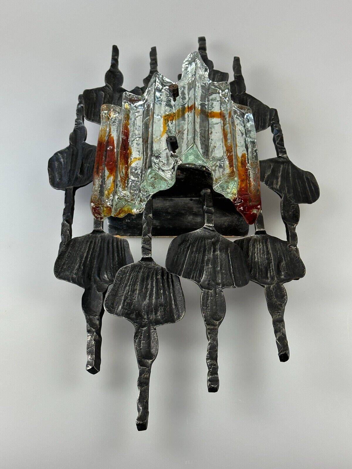 60s 70s Brutalist Wall Lamp Tom Ahlström & Hans Ehrlich Wall Sconce