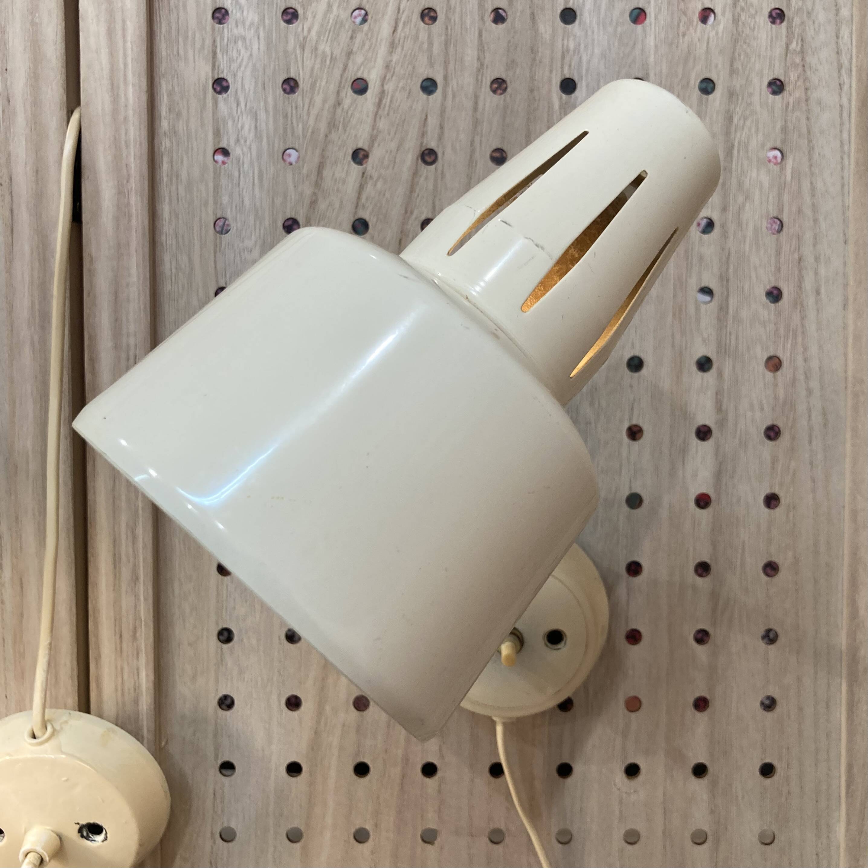 Trio of wall lights "scandinavian design" 1950.
