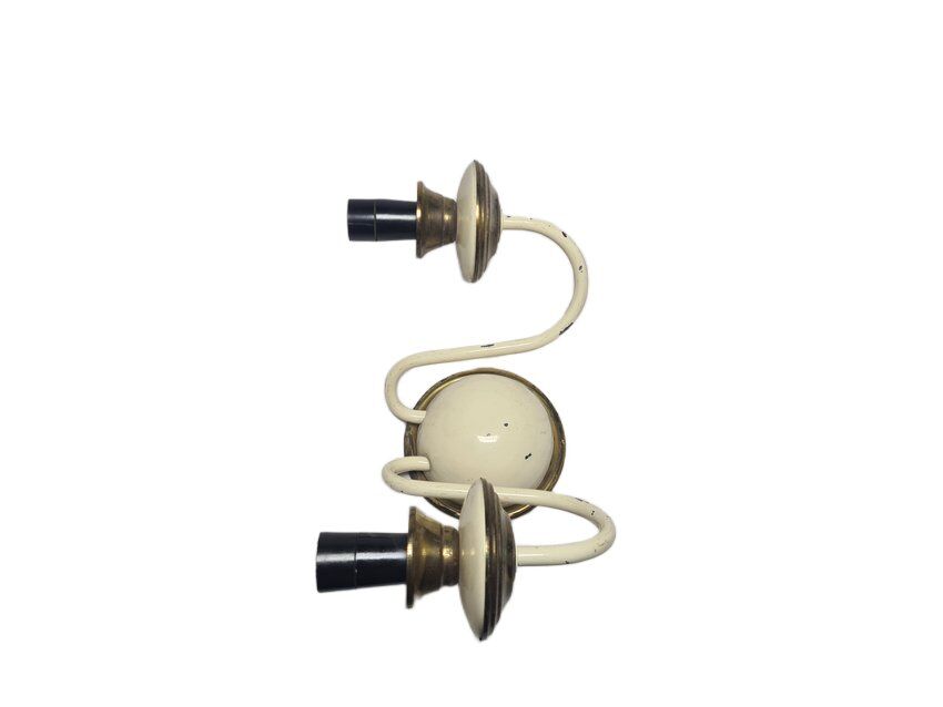 2-armed wall lamp from Elmet Zabrze, Poland, 1970s