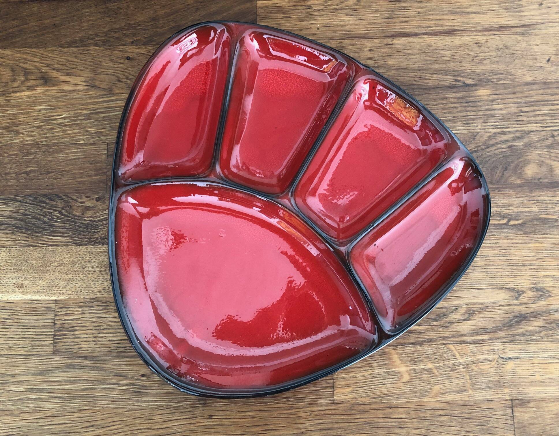 6 Assiettes à compartiments