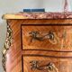 Chiffonnier Louis XV en bois et marbre