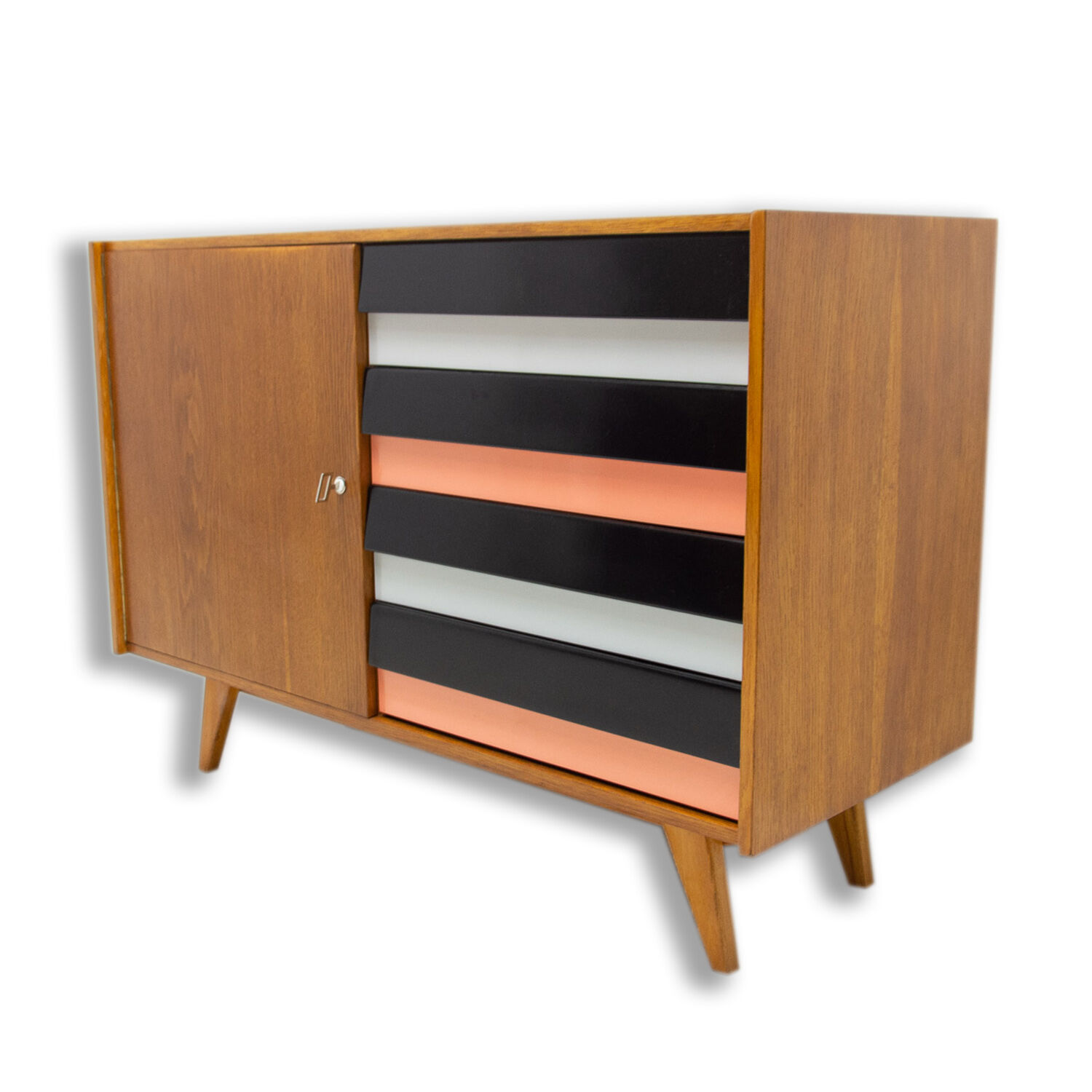 Mid century chest of drawers U-458 by Jiri Jiroutek, Czechoslovakia, 1960´s