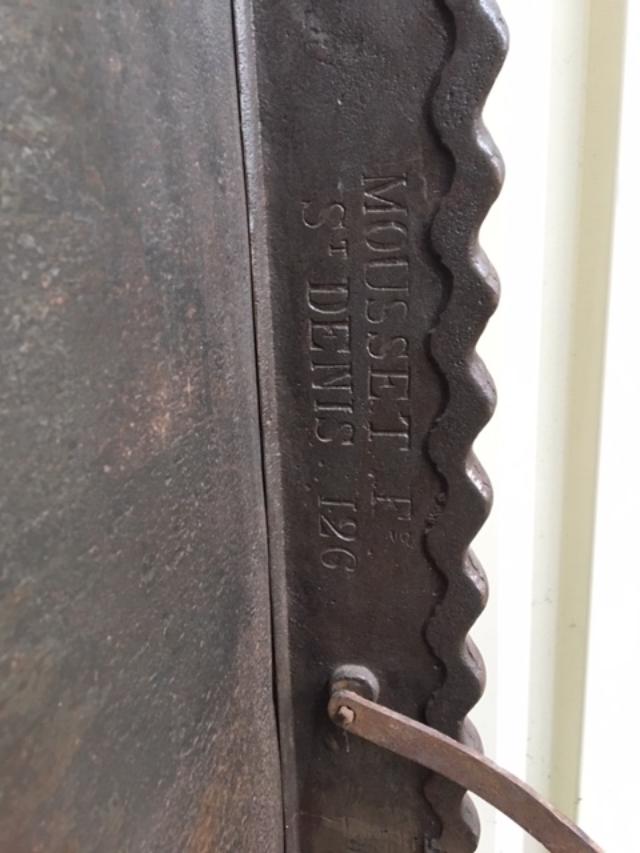 Napoleon III bed late 19th century cast iron and metal