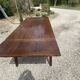 Antique cherry farmhouse table with extensions