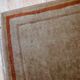 Vintage Chinese Art Deco handmade carpet 64cm x 97cm 1970s