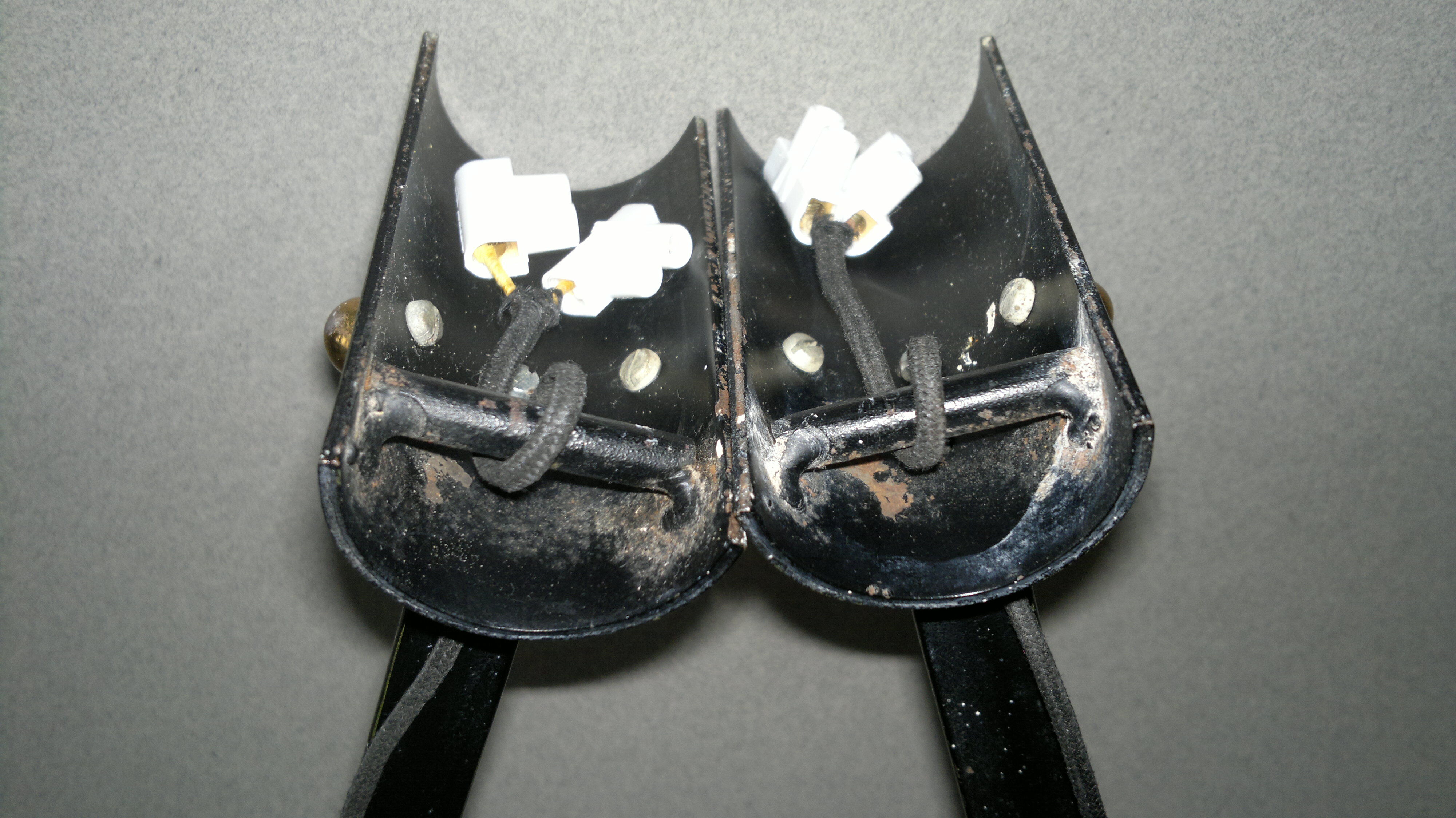 Two applied simple vintage 1950