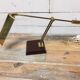 Brass and bakelite swing lamp 1980