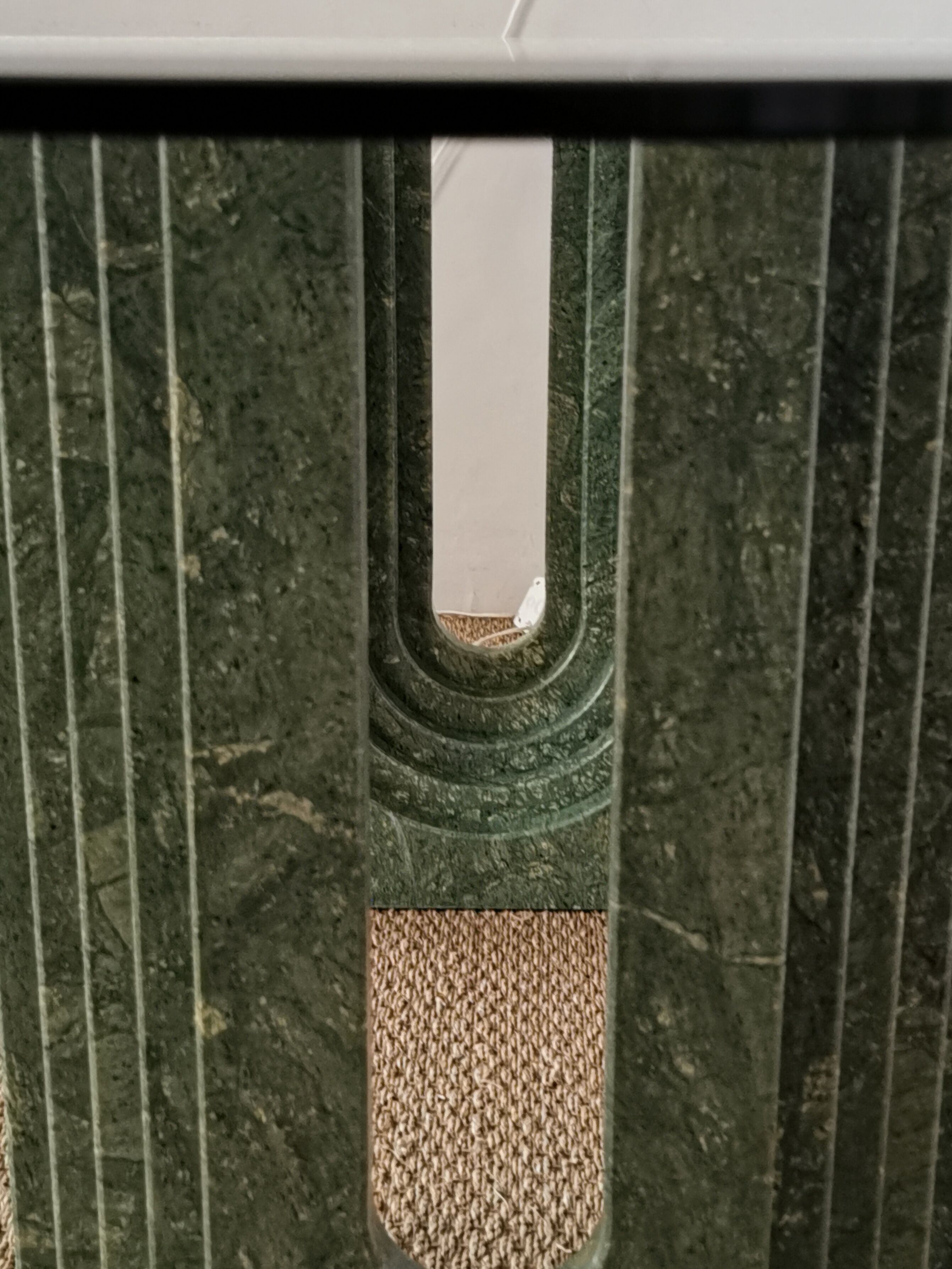 Marble and glass dining table Carlo SCARPA for CATTELAN Italia circa 1970