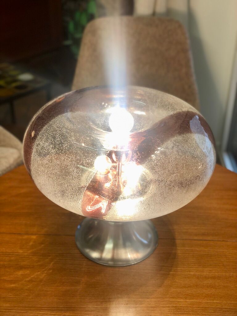 XXL space age lamp by Toni Zuccheri, Italy circa 1970
