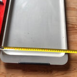 Set of 2 metal trays 70s 80s