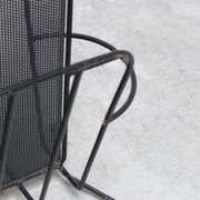 Rare magazine holder by Mathieu Matégot for Artimeta, 1950s