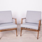 Model 300-139 Armchairs from Swarzędzka, 1960s, Set of 2