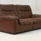 Sofa De Sede. Leather "chocolate" Switzerland, circa 1970