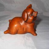 Cochon/bois sculpte