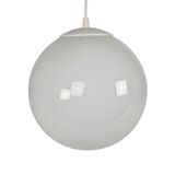 Happy Lights - Globe - Morning Mist - Opal Glass - Metal - 70's