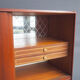 High 60's teak veneer sideboard with bar