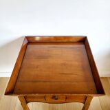 Bijzettafel of butlertafel, kersenhout, Frankrijk