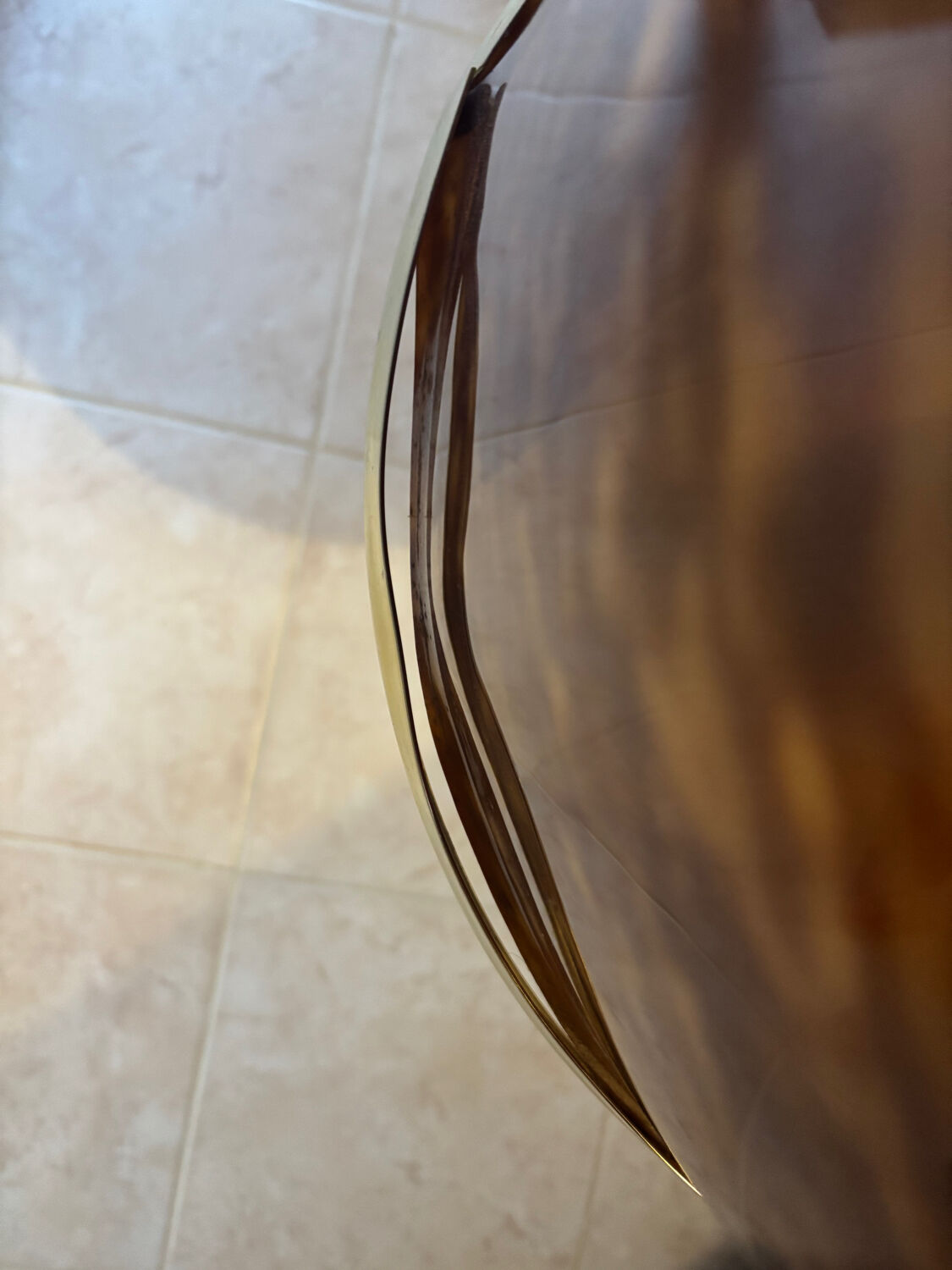 Lamp with printing roller