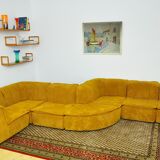 Corduroy modular sofa 1970s