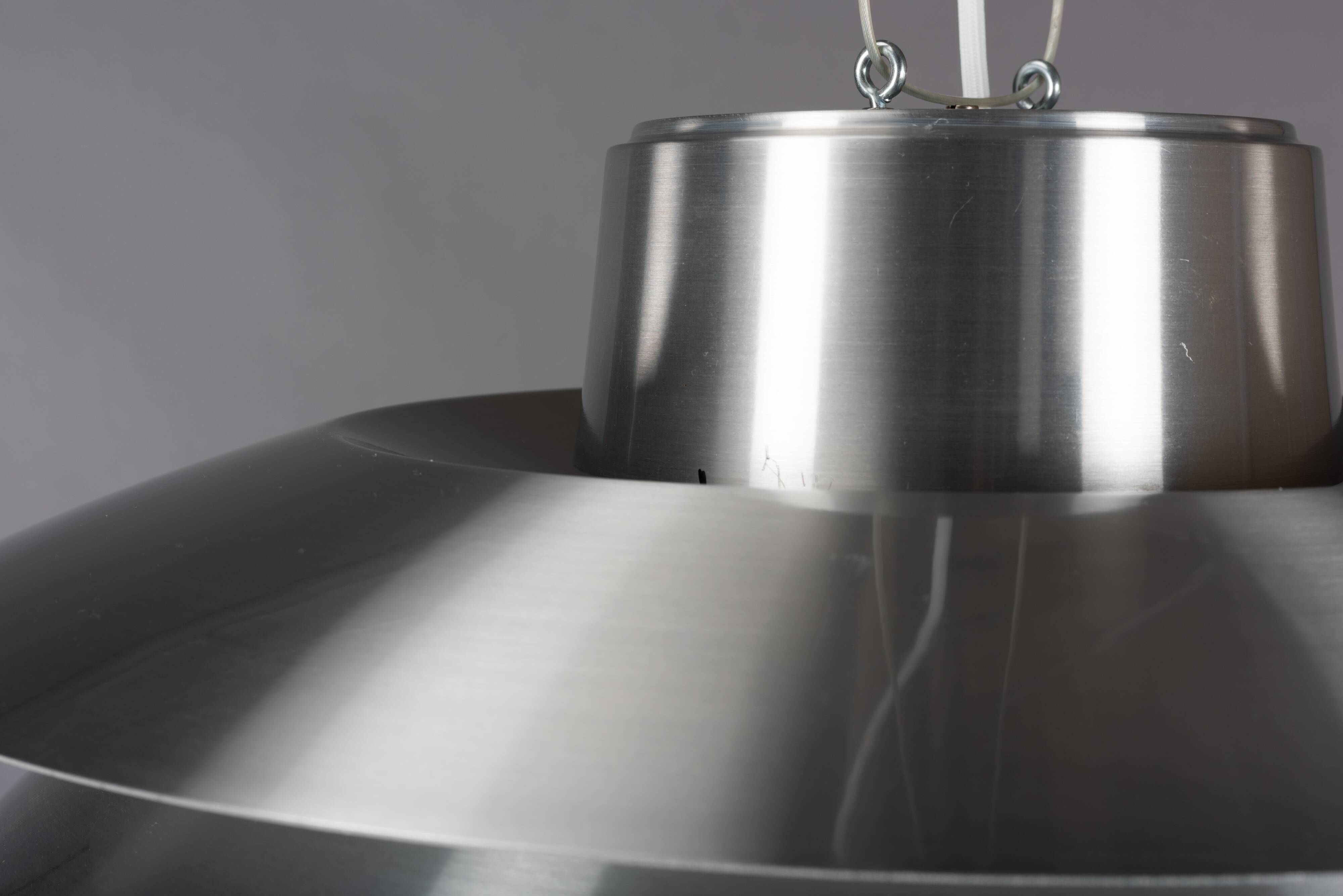Aluminum Verona Pendant by Svend Middelboe for Nordisk Solar, 1970s