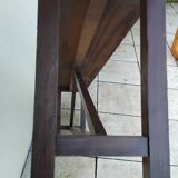 Large vintage wooden bench