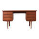 Mid-Century Teak Desk by Fredrik Kayser for Skeie Møbler, 1960s.