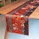 Imperial Garden Japanese silk table runner