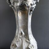 Art Nouveau bronze vase