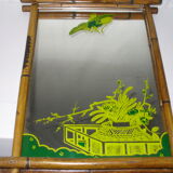 Bamboo mirror from the 40s - 50s