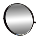 Round smoked plastic mirror '70s - Vintage