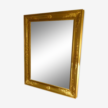 Miroir Louis-Philippe du 19è siècle 57x75cm