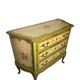 Commode italienne peinte à la main de style vénitien des années 1950