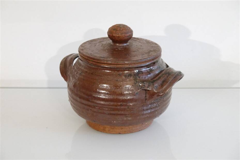 Gustave Tiffoche ceramic pot