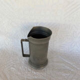 Tin pitcher