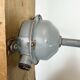 Industrial Factory Wall Lamp with Black Enamel Shade, 1960s