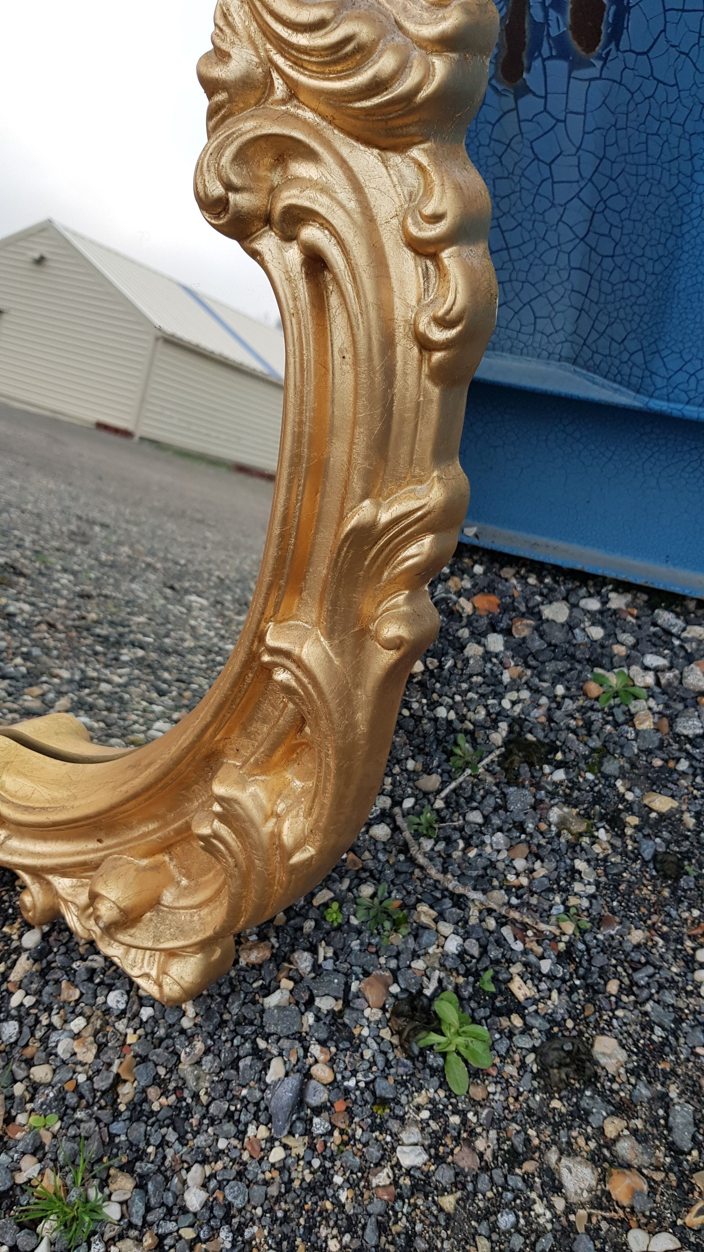 Baroque gilded mirror