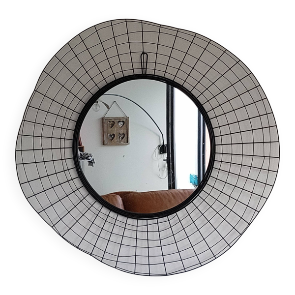 Miroir design en fer forgé - grand format