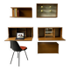 1960’s mid century Beaver & Tapley modular wall units