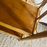Rattan bookcase