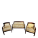 Mobilier de salon en Acajou Massif D’époque Empire