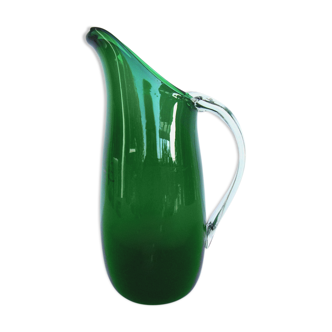Pichet en verre soufflé