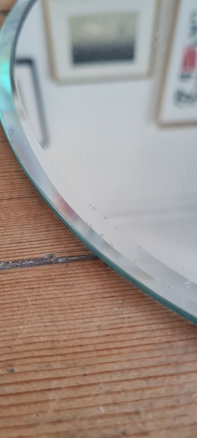 Miroir biseauté à poser