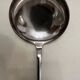 Art deco silver metal ladle