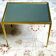 Vintage coffee table in brass and mirror – Deutsche Werkstätten, 1960s