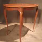 Side table in cherry wood, Louis XV style.