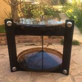 Coffee table Design smoked Plexiglas