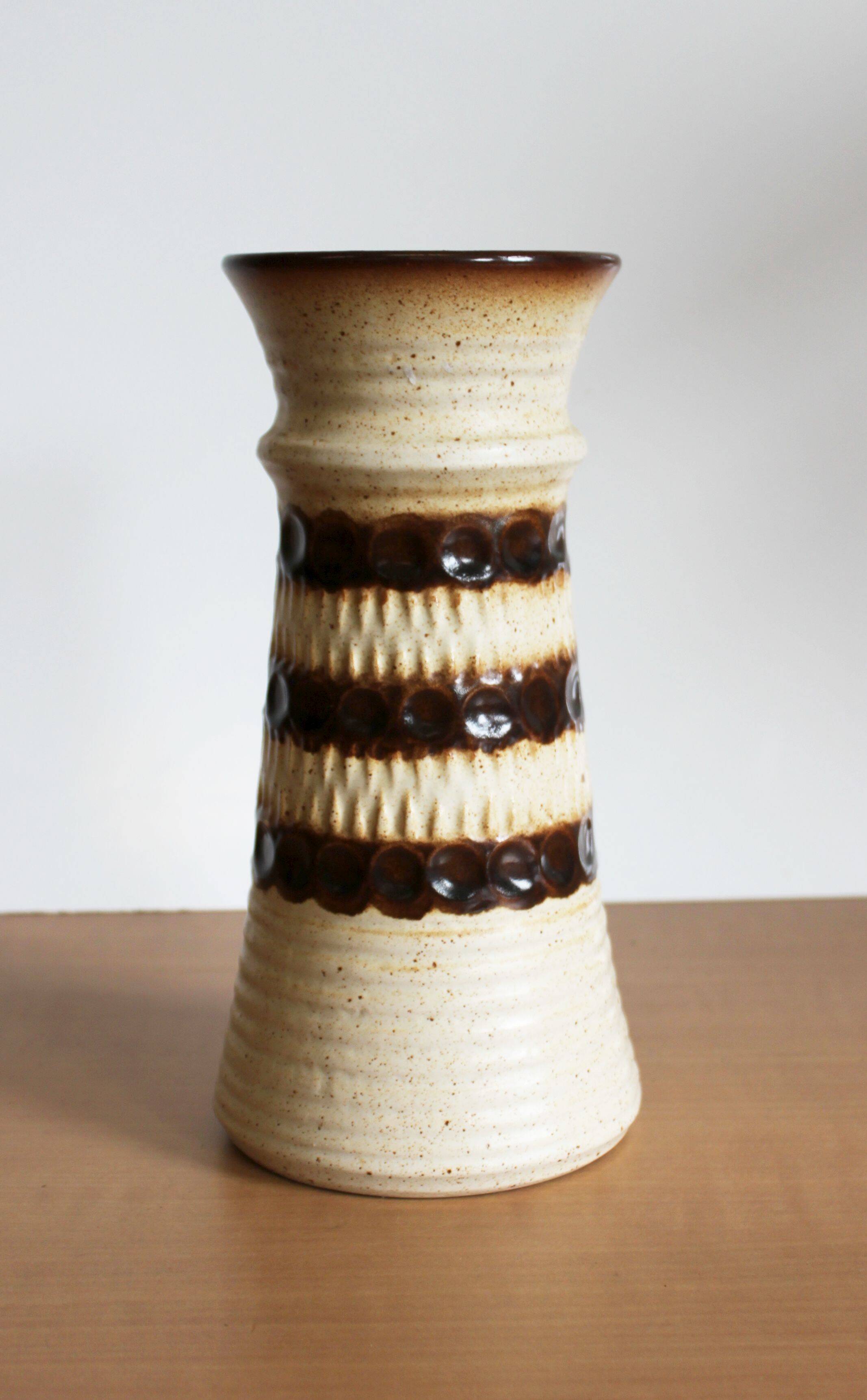 Ceramic vase Bay Kermamik, West Germany, mid-century.